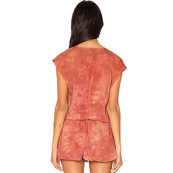 Blue Life Cassandra Romper Mykonos Sunset Tie Dye - Picture 4 of 5